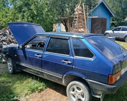 ВАЗ 2109 2004 в Надворной на Automoto.ua Синий ВАЗ 2109, объемом двигателя 1.5 л и пробегом 80 тыс. км за 1100 $, фото 4 на Automoto.ua