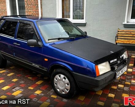 Синий ВАЗ 2109, объемом двигателя 1.5 л и пробегом 99 тыс. км за 1250 $, фото 6 на Automoto.ua