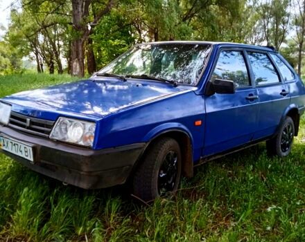 Синій ВАЗ 2109, об'ємом двигуна 1.5 л та пробігом 150 тис. км за 950 $, фото 1 на Automoto.ua