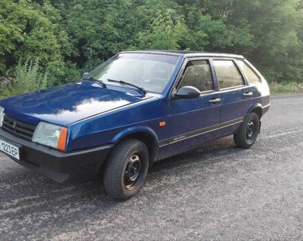 Синий ВАЗ 2109, объемом двигателя 1.5 л и пробегом 235 тыс. км за 1650 $, фото 6 на Automoto.ua