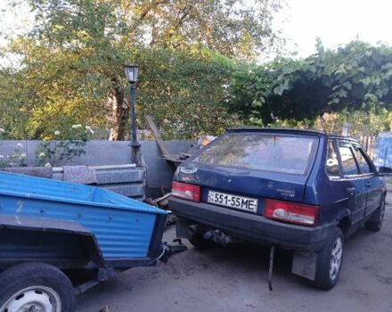 Синий ВАЗ 2109, объемом двигателя 1.5 л и пробегом 800 тыс. км за 1500 $, фото 4 на Automoto.ua