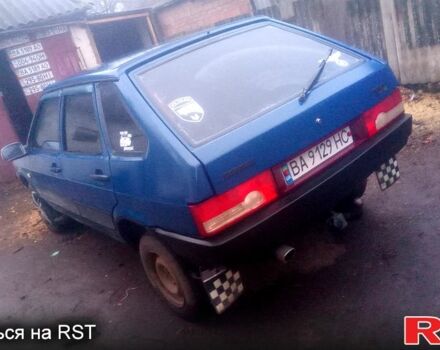 Синий ВАЗ 2109, объемом двигателя 1.5 л и пробегом 100 тыс. км за 1100 $, фото 1 на Automoto.ua