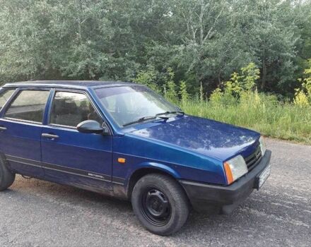 Синий ВАЗ 2109, объемом двигателя 1.5 л и пробегом 235 тыс. км за 1650 $, фото 2 на Automoto.ua