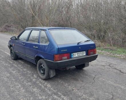 Синій ВАЗ 2109, об'ємом двигуна 1.5 л та пробігом 236 тис. км за 1550 $, фото 6 на Automoto.ua