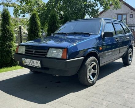 Синий ВАЗ 2109, объемом двигателя 1.5 л и пробегом 102 тыс. км за 1600 $, фото 6 на Automoto.ua