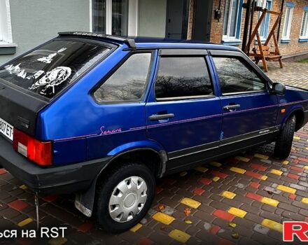 Синий ВАЗ 2109, объемом двигателя 1.5 л и пробегом 99 тыс. км за 1250 $, фото 4 на Automoto.ua