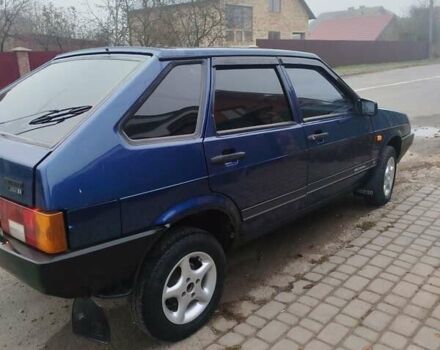 Синий ВАЗ 2109, объемом двигателя 1.5 л и пробегом 144 тыс. км за 1200 $, фото 3 на Automoto.ua