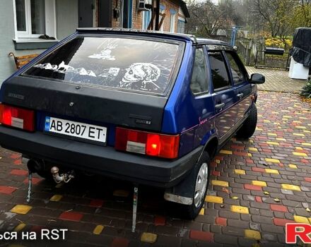 Синий ВАЗ 2109, объемом двигателя 1.5 л и пробегом 99 тыс. км за 1250 $, фото 2 на Automoto.ua