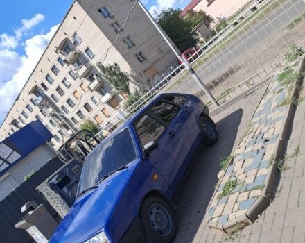 Синий ВАЗ 2109, объемом двигателя 1.5 л и пробегом 100 тыс. км за 1188 $, фото 1 на Automoto.ua