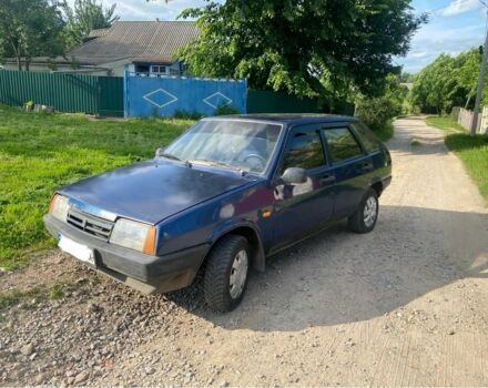 Синий ВАЗ 2109, объемом двигателя 0 л и пробегом 150 тыс. км за 750 $, фото 2 на Automoto.ua