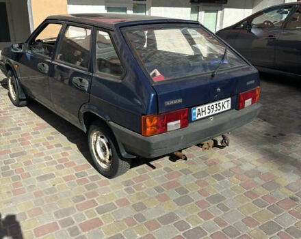 Синий ВАЗ 2109, объемом двигателя 1.5 л и пробегом 118 тыс. км за 1800 $, фото 3 на Automoto.ua