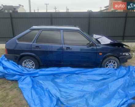 Синий ВАЗ 2109, объемом двигателя 1.5 л и пробегом 220 тыс. км за 800 $, фото 1 на Automoto.ua