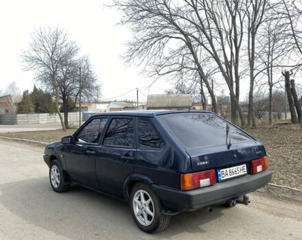Синий ВАЗ 2109, объемом двигателя 1.5 л и пробегом 230 тыс. км за 1850 $, фото 2 на Automoto.ua
