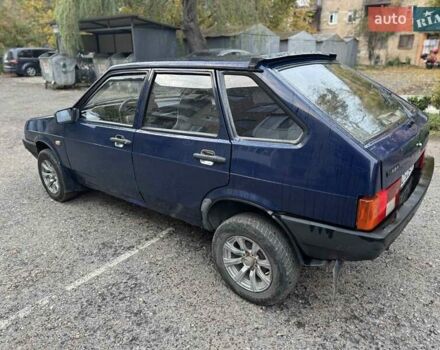 Синий ВАЗ 2109, объемом двигателя 1.5 л и пробегом 160 тыс. км за 950 $, фото 4 на Automoto.ua