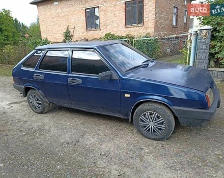 Синий ВАЗ 2109, объемом двигателя 0 л и пробегом 250 тыс. км за 550 $, фото 2 на Automoto.ua