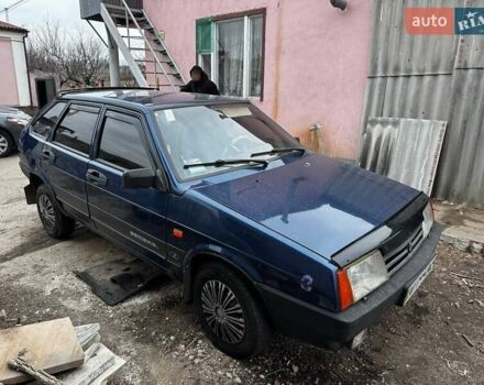 Синій ВАЗ 2109, об'ємом двигуна 1.5 л та пробігом 196 тис. км за 1200 $, фото 3 на Automoto.ua