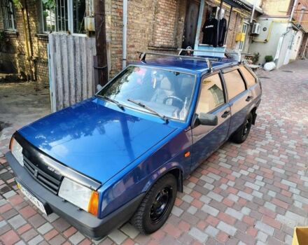 Синий ВАЗ 2109, объемом двигателя 1.5 л и пробегом 3 тыс. км за 1600 $, фото 4 на Automoto.ua