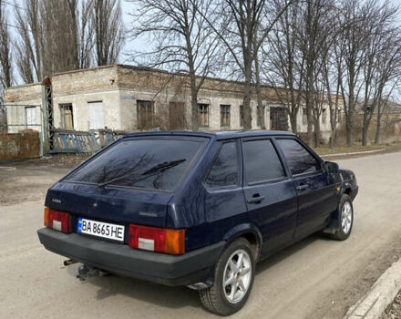 Синий ВАЗ 2109, объемом двигателя 1.5 л и пробегом 230 тыс. км за 1850 $, фото 4 на Automoto.ua