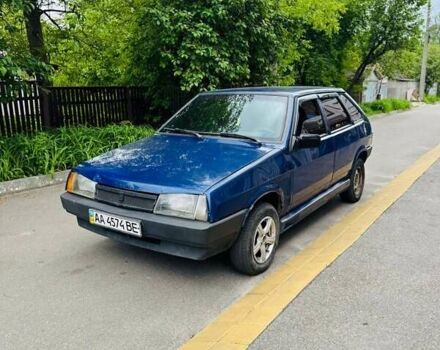 Синий ВАЗ 2109, объемом двигателя 1.5 л и пробегом 200 тыс. км за 950 $, фото 1 на Automoto.ua