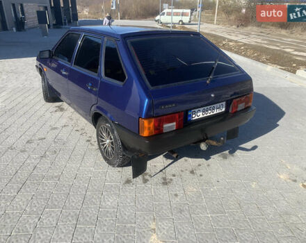 Синий ВАЗ 2109, объемом двигателя 1.46 л и пробегом 212 тыс. км за 1900 $, фото 5 на Automoto.ua
