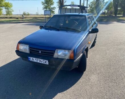 Синий ВАЗ 2109, объемом двигателя 1.5 л и пробегом 150 тыс. км за 850 $, фото 1 на Automoto.ua