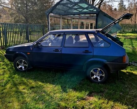Синий ВАЗ 2109, объемом двигателя 1.5 л и пробегом 180 тыс. км за 1700 $, фото 3 на Automoto.ua