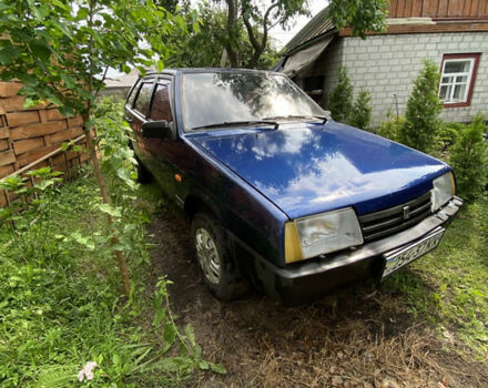 Синий ВАЗ 2109, объемом двигателя 1.5 л и пробегом 83 тыс. км за 1800 $, фото 2 на Automoto.ua