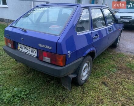 Синий ВАЗ 2109, объемом двигателя 1.5 л и пробегом 200 тыс. км за 1200 $, фото 3 на Automoto.ua