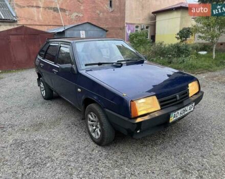 Синий ВАЗ 2109, объемом двигателя 1.5 л и пробегом 160 тыс. км за 950 $, фото 2 на Automoto.ua
