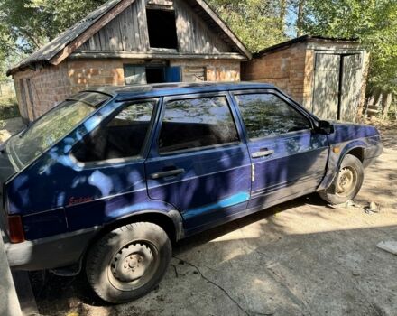 Синий ВАЗ 2109, объемом двигателя 1.5 л и пробегом 413 тыс. км за 1100 $, фото 3 на Automoto.ua