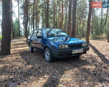 Синій ВАЗ 2109, об'ємом двигуна 1.5 л та пробігом 165 тис. км за 1750 $, фото 3 на Automoto.ua
