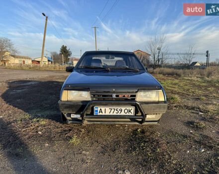 Синий ВАЗ 2109, объемом двигателя 1.5 л и пробегом 243 тыс. км за 1500 $, фото 2 на Automoto.ua