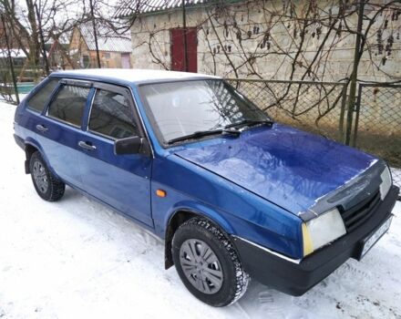 Синій ВАЗ 2109, об'ємом двигуна 1.5 л та пробігом 250 тис. км за 1100 $, фото 1 на Automoto.ua