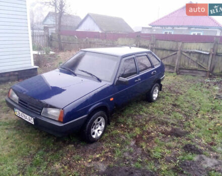Синий ВАЗ 2109, объемом двигателя 1.5 л и пробегом 100 тыс. км за 1200 $, фото 9 на Automoto.ua
