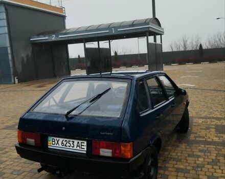 Синий ВАЗ 2109, объемом двигателя 1.5 л и пробегом 132 тыс. км за 1500 $, фото 12 на Automoto.ua