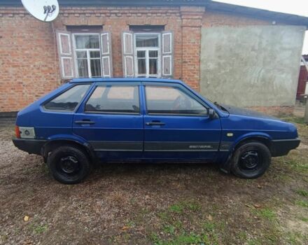 Синий ВАЗ 2109, объемом двигателя 1.6 л и пробегом 300 тыс. км за 954 $, фото 7 на Automoto.ua