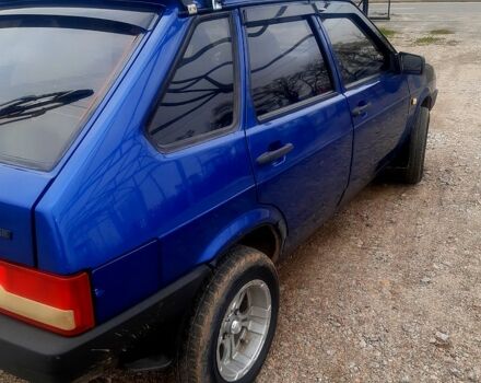 Синий ВАЗ 2109, объемом двигателя 1.5 л и пробегом 198 тыс. км за 3100 $, фото 6 на Automoto.ua