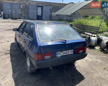 Синій ВАЗ 2109, об'ємом двигуна 1.5 л та пробігом 372 тис. км за 600 $, фото 3 на Automoto.ua