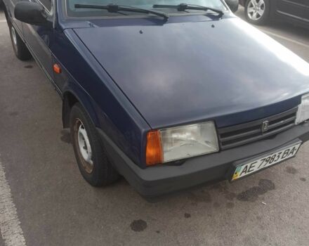 Синий ВАЗ 2109, объемом двигателя 1.5 л и пробегом 123 тыс. км за 1100 $, фото 1 на Automoto.ua