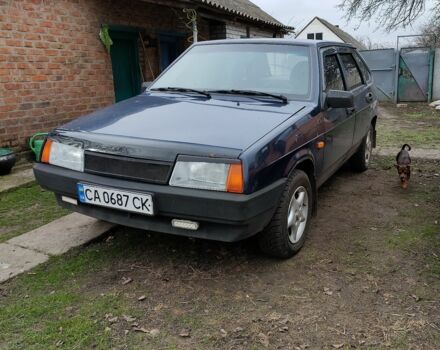 Синий ВАЗ 2109, объемом двигателя 1.5 л и пробегом 140 тыс. км за 1600 $, фото 1 на Automoto.ua