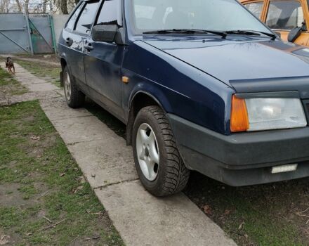 Синий ВАЗ 2109, объемом двигателя 1.5 л и пробегом 140 тыс. км за 1600 $, фото 5 на Automoto.ua