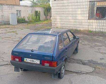 Синий ВАЗ 2109, объемом двигателя 1.5 л и пробегом 232 тыс. км за 1900 $, фото 1 на Automoto.ua