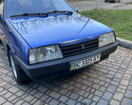 Синий ВАЗ 2109, объемом двигателя 1.5 л и пробегом 400 тыс. км за 1500 $, фото 1 на Automoto.ua