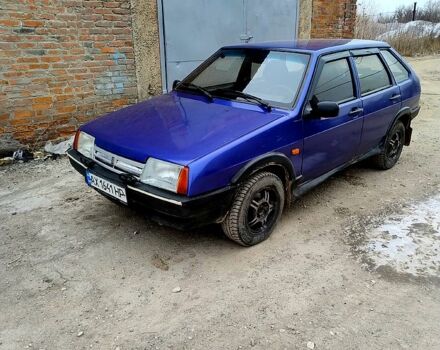 Синий ВАЗ 2109, объемом двигателя 1.5 л и пробегом 0 тыс. км за 1200 $, фото 1 на Automoto.ua