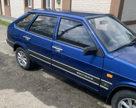 Синий ВАЗ 2109, объемом двигателя 1.5 л и пробегом 200 тыс. км за 2150 $, фото 1 на Automoto.ua
