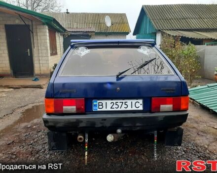 Синий ВАЗ 2109, объемом двигателя 1.5 л и пробегом 90 тыс. км за 2400 $, фото 3 на Automoto.ua