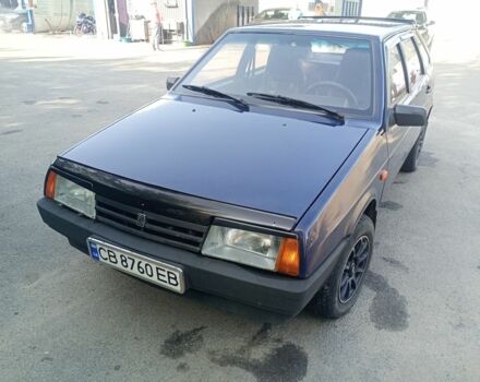 Синий ВАЗ 2109, объемом двигателя 1.5 л и пробегом 162 тыс. км за 2000 $, фото 1 на Automoto.ua