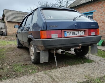 Синий ВАЗ 2109, объемом двигателя 1.5 л и пробегом 140 тыс. км за 1600 $, фото 3 на Automoto.ua