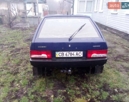 Синий ВАЗ 2109, объемом двигателя 1.5 л и пробегом 100 тыс. км за 1200 $, фото 6 на Automoto.ua
