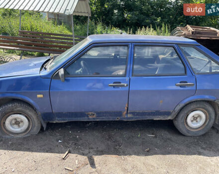 Синій ВАЗ 2109, об'ємом двигуна 1.5 л та пробігом 372 тис. км за 600 $, фото 2 на Automoto.ua